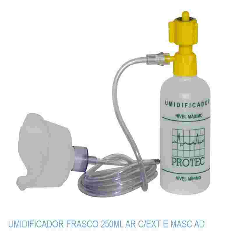 UMIDIFICADOR 250ML AR C/ EXT E MASC AD