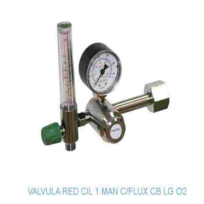 VALVULA RED CIL 1 MAN C/FLUX CB LG O2
